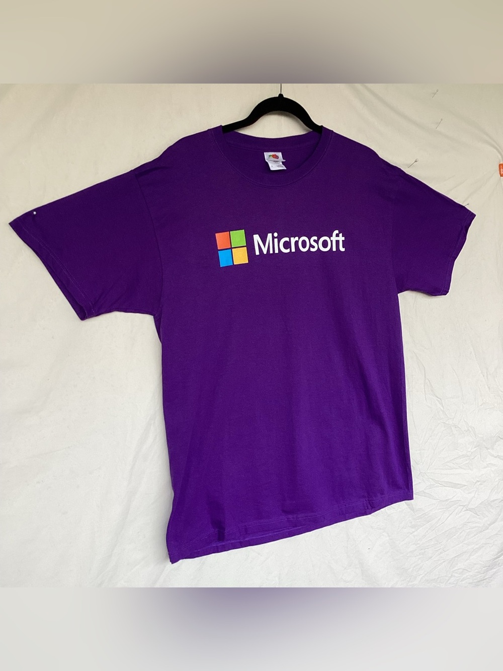 Vintage fruit of the loom Microsoft t shirt
